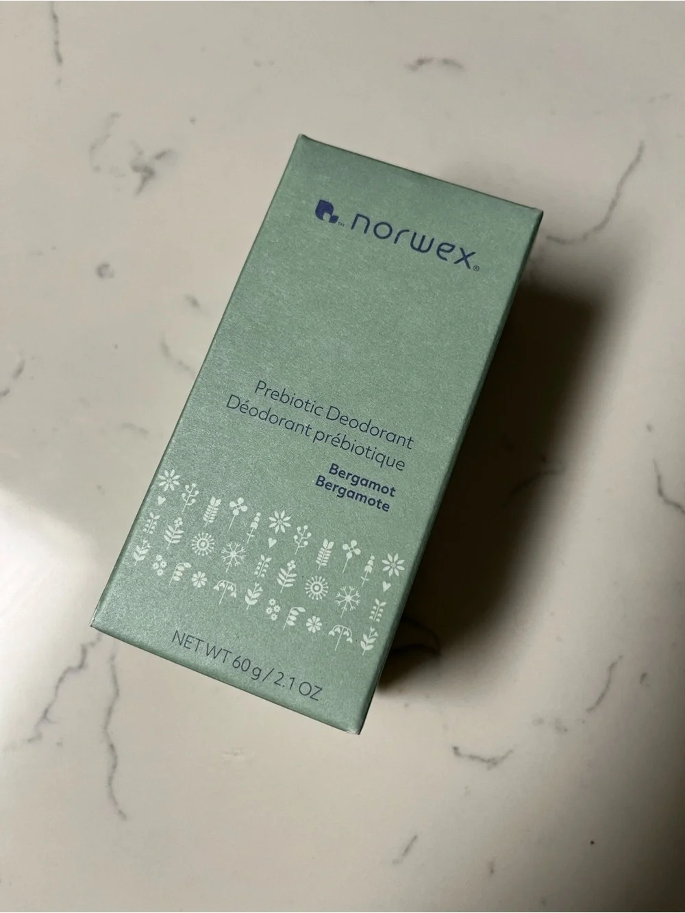Norwex Prebiotic Deodorant – Mint Green Bergamot